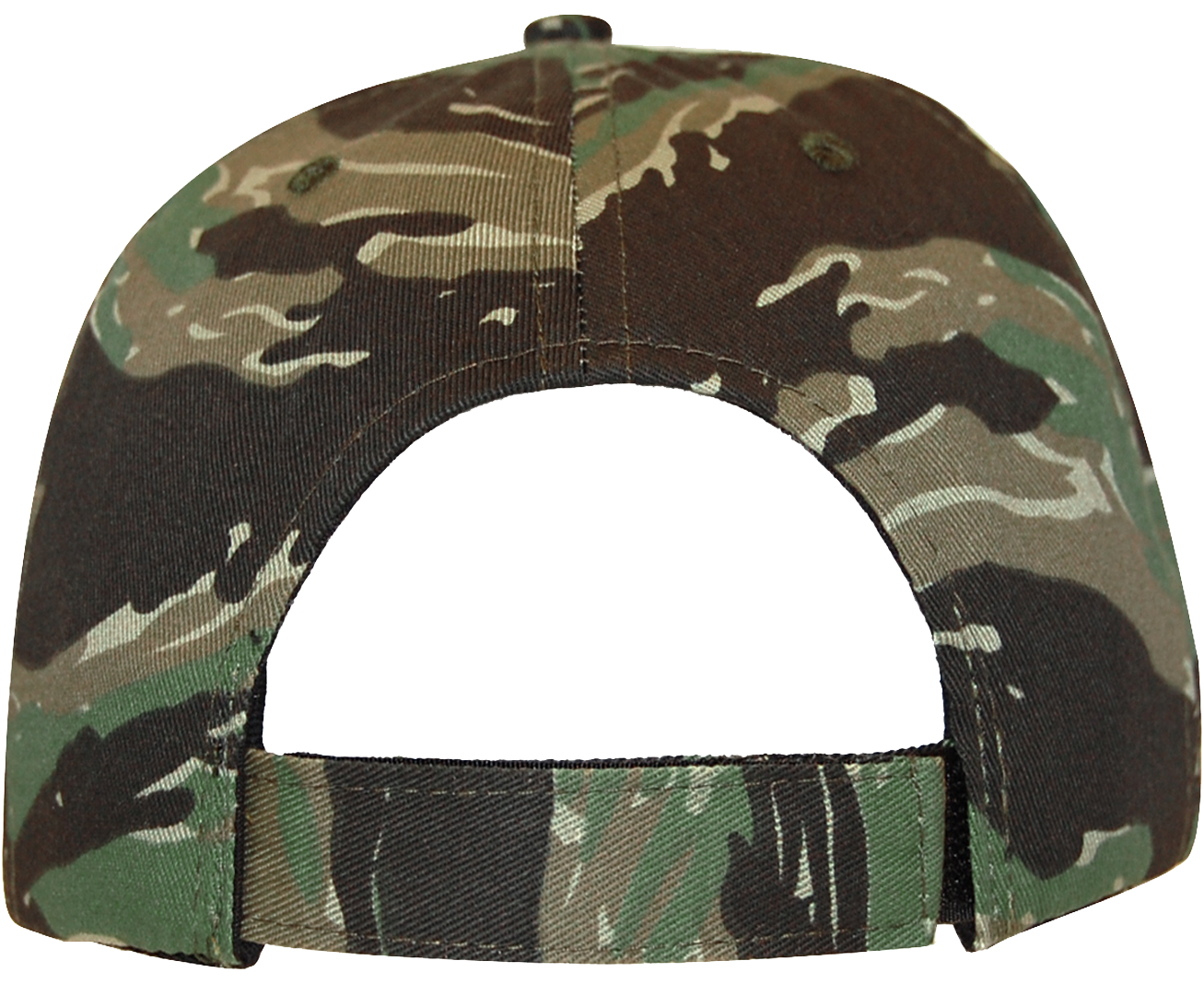 Tiger Green Camo 6 Panel Cap - KL100TG - CaliHeadwear