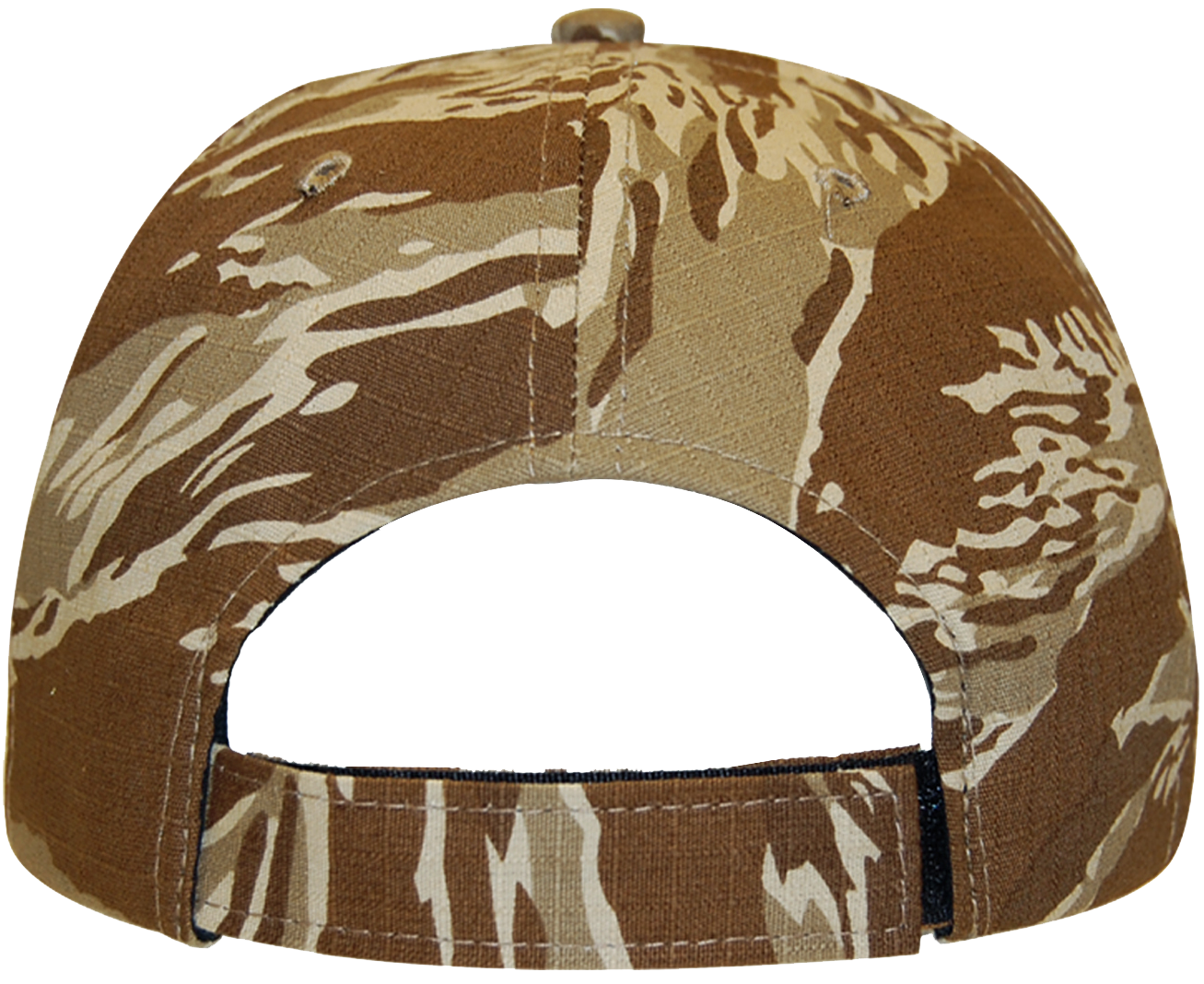 Tiger Tan Camo 6 Panel Cap - KL100TT - CaliHeadwear
