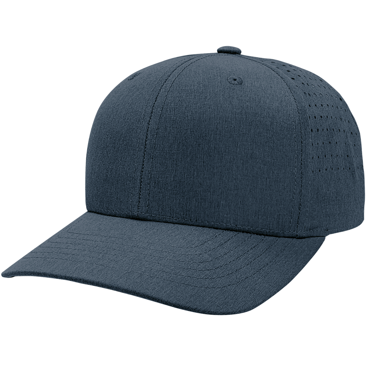 6 Panel Structured Cap - T180 - CaliHeadwear