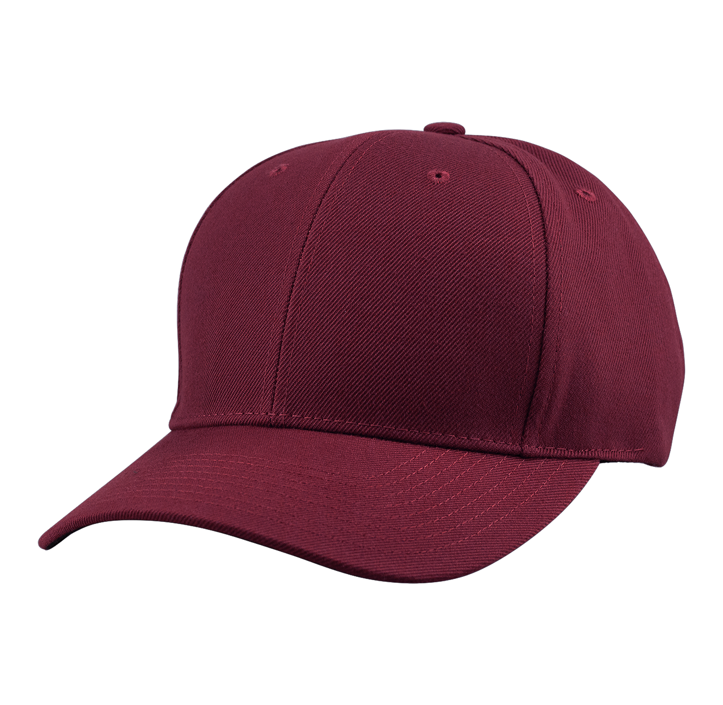 6 Panel Cap w/Curved Bill - US04 - CaliHeadwear