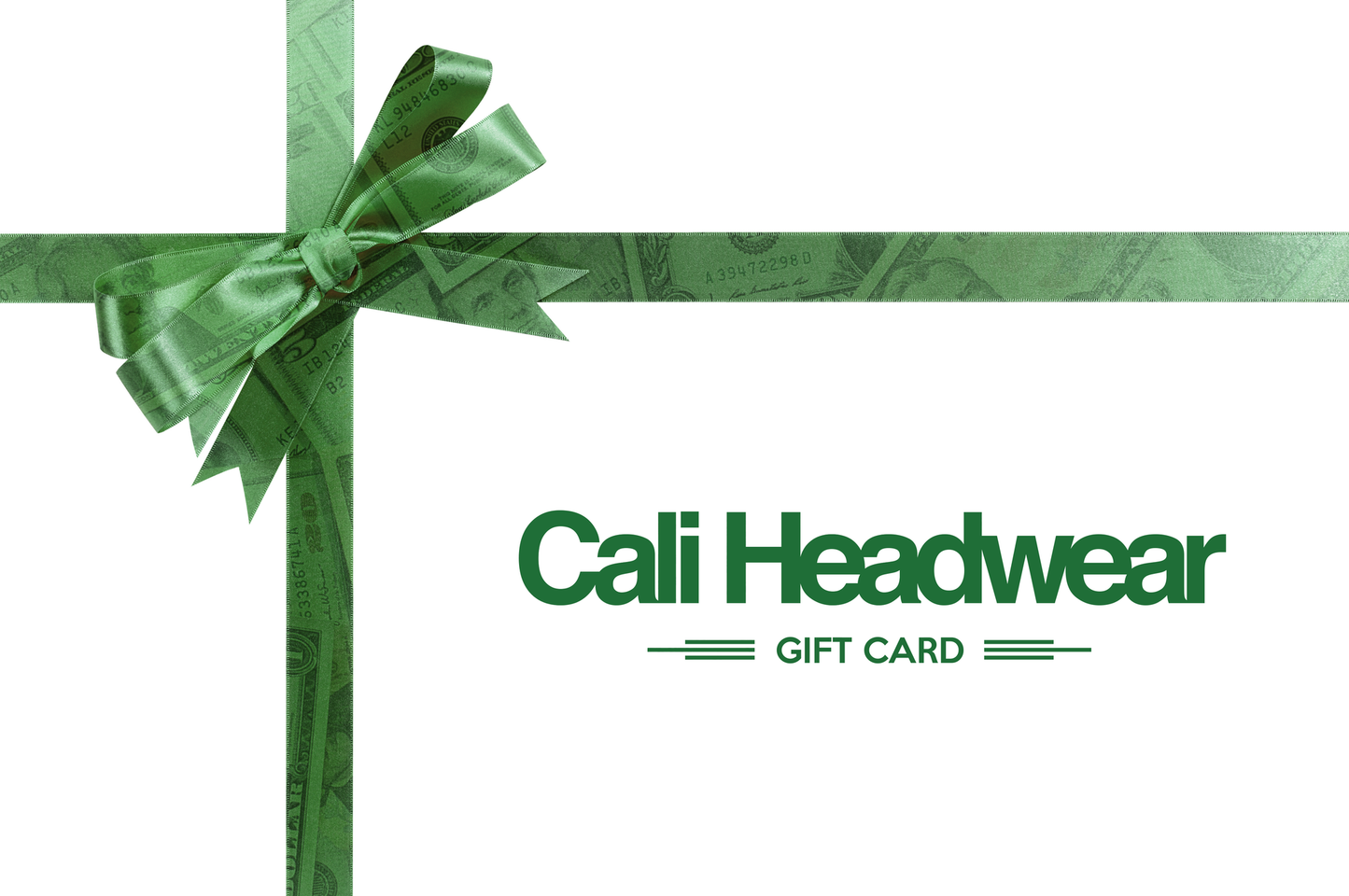 Caliheadwear Gift Card Gift Card - Cali Headwear