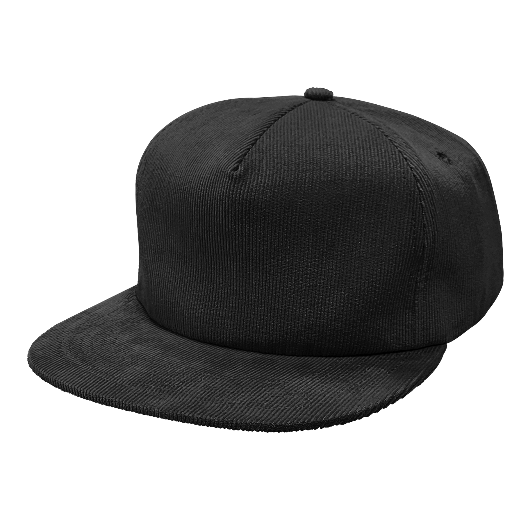 5 Panel Soft Structured Corduroy - CRD19 – CaliHeadwear
