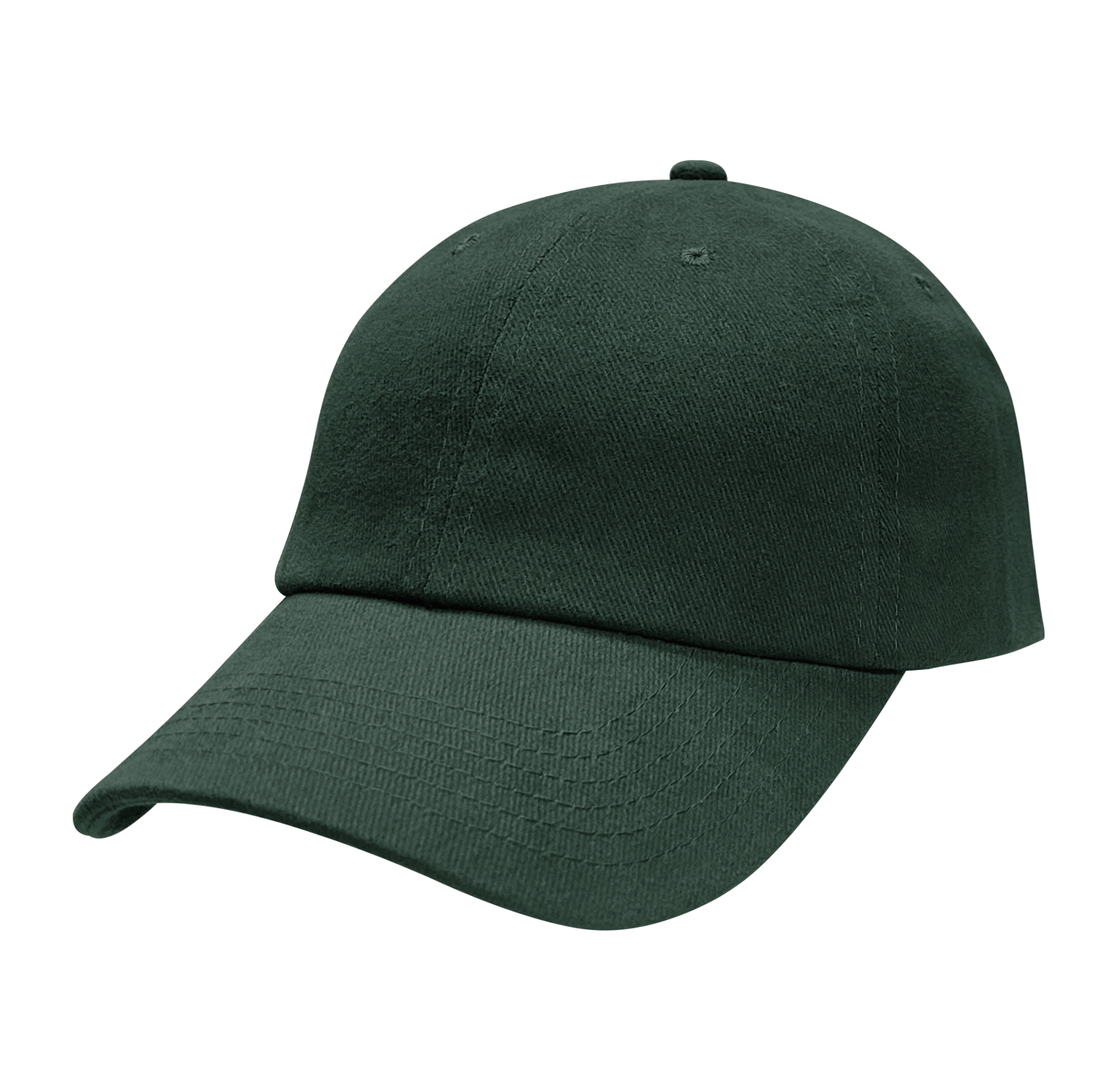 Unstructured top baseball hats