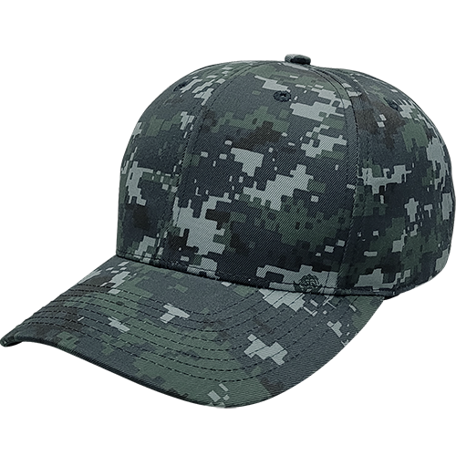 Navy Digital Camo 6 Panel Cap - KL100ND