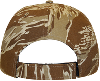 Tiger Tan Camo 6 Panel Cap - KL100TT