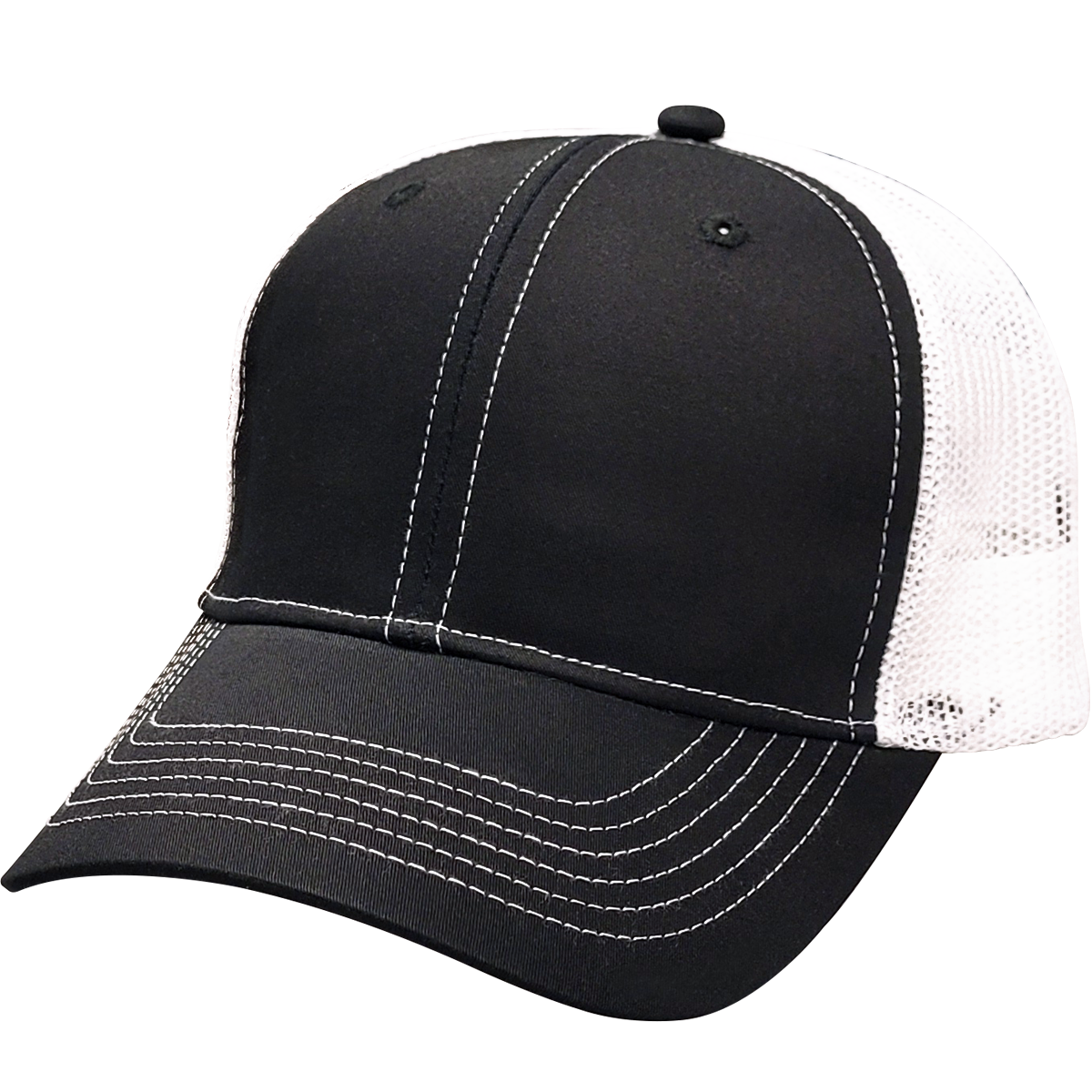 6 Panel Structured Trucker - TR12