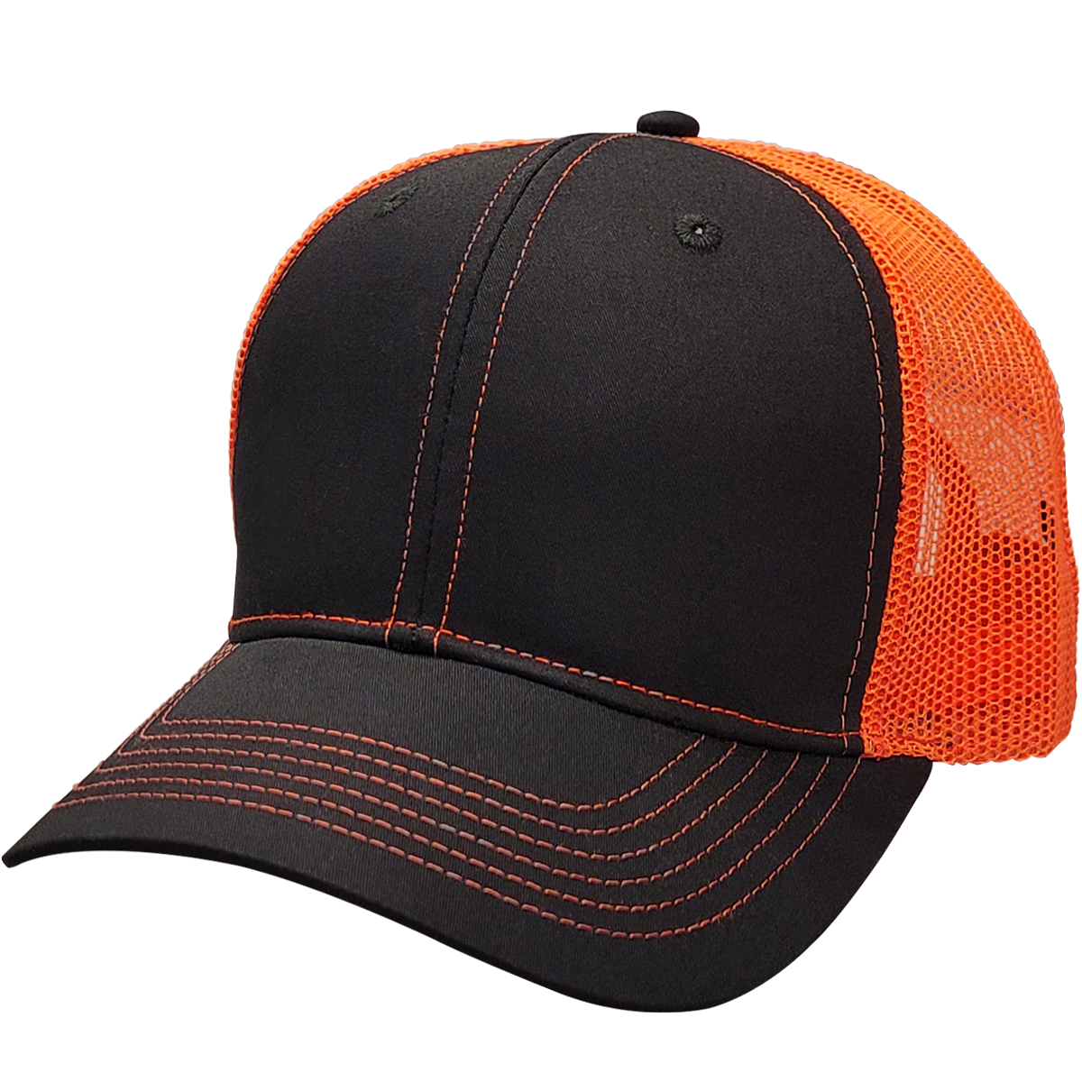 6 Panel Structured Trucker - TR12