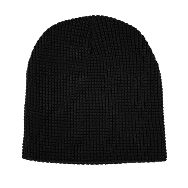 8" Waffle Knit Skull Beanie - WK75