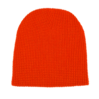 8" Waffle Knit Skull Beanie - WK75