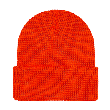 12" Waffle Knit Cuff Beanie - WK90